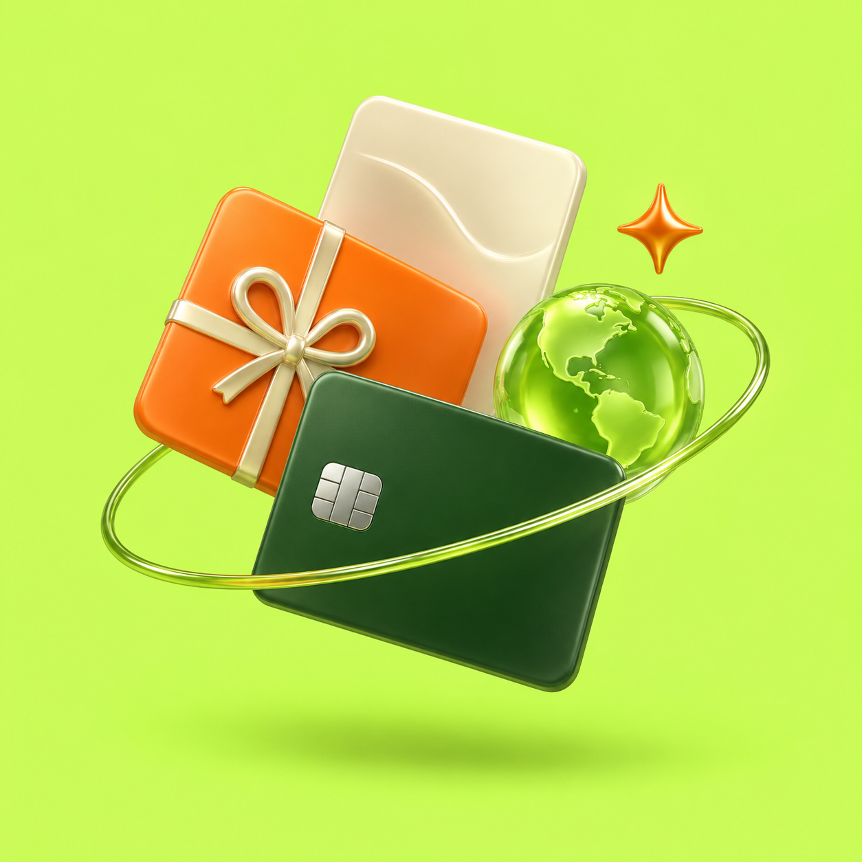 3D digital cards