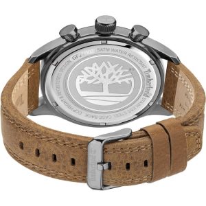 Timberland Brown Leather Dress Watch