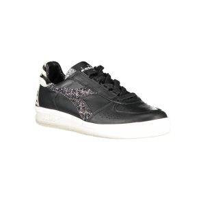 Diadora Black Fabric Sneaker