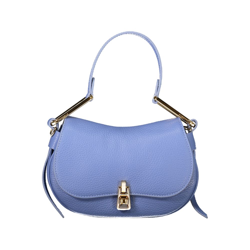 Coccinelle Blue Leather Handbag