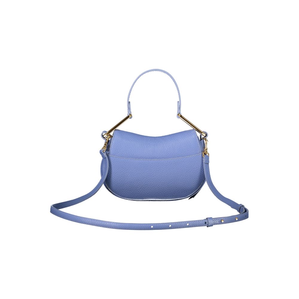 Coccinelle Blue Leather Handbag - Image 2