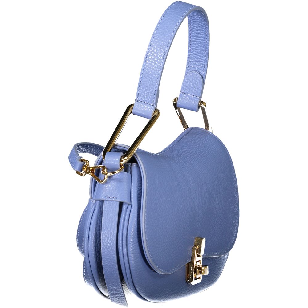 Coccinelle Blue Leather Handbag - Image 3