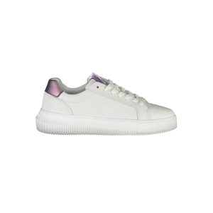 Calvin Klein White Polyester Sneaker