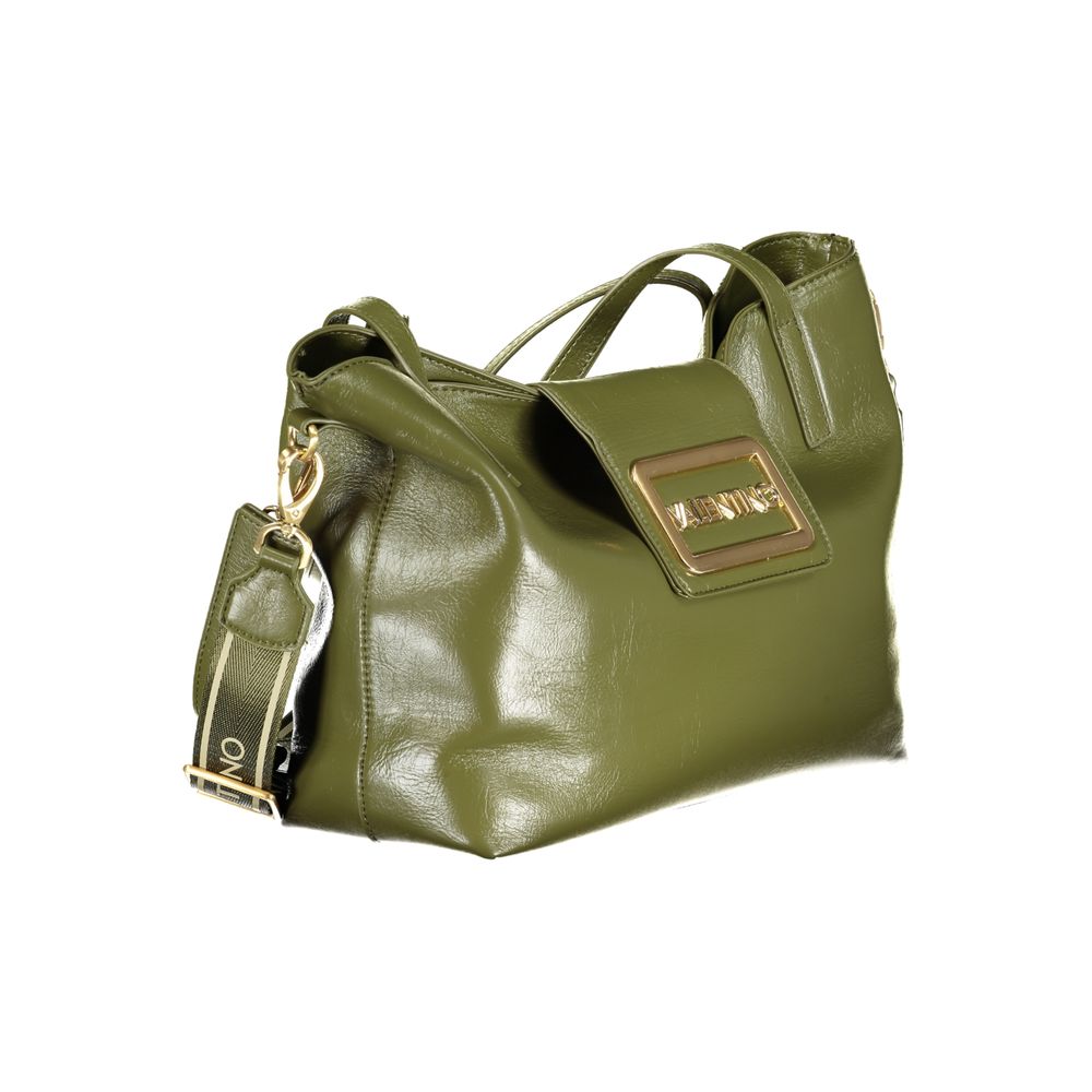 Mario Valentino Green Polyethylene Women Handbag - Image 3