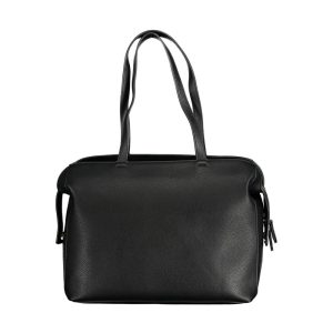 Mario Valentino Black Polyethylene Handbag