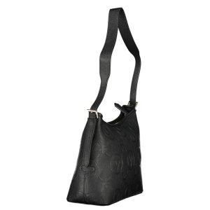 Mario Valentino Black Polyethylene Handbag