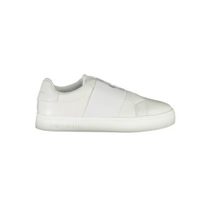 Calvin Klein White Leather Women Sneaker