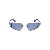 Calvin Klein Gray Metal Women Sunglasses