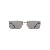 Calvin Klein Black Metal Women Sunglass