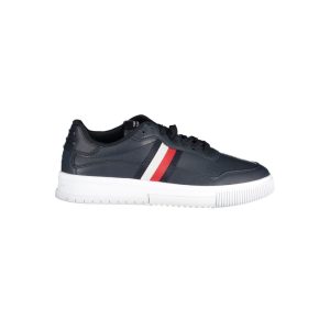 Tommy Hilfiger Blue Polyester Sneaker