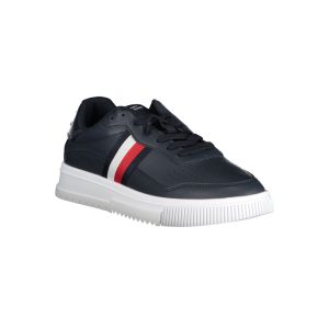 Tommy Hilfiger Blue Polyester Sneaker