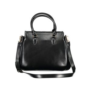 Mario Valentino Black Polyethylene Handbag