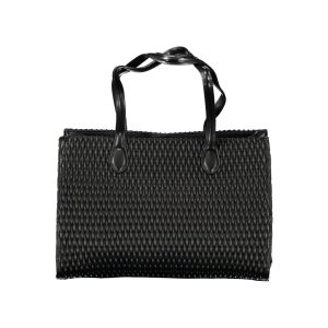 Mario Valentino Black Polyethylene Women Handbag