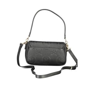 Mario Valentino Black Polyethylene Women Handbag