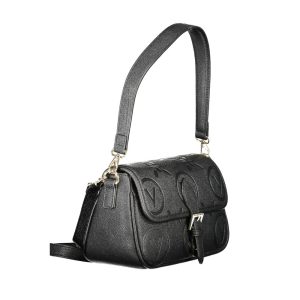 Mario Valentino Black Polyethylene Women Handbag