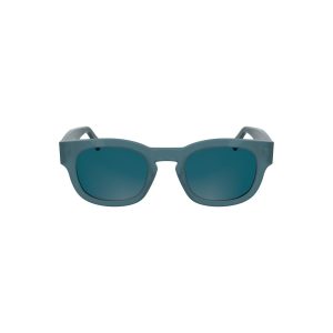 Calvin Klein Blue Acetate Women Sunglass