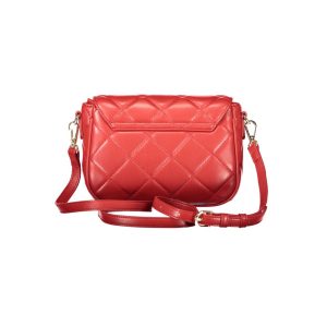 Mario Valentino Red Polyethylene Women Handbag