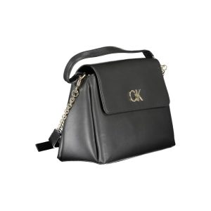 Calvin Klein Black Polyester Handbag