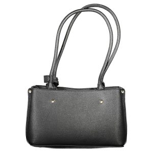 Guess Jeans Black Polyethylene Handbag
