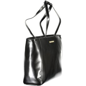 Mario Valentino Black Polyethylene Women Handbag