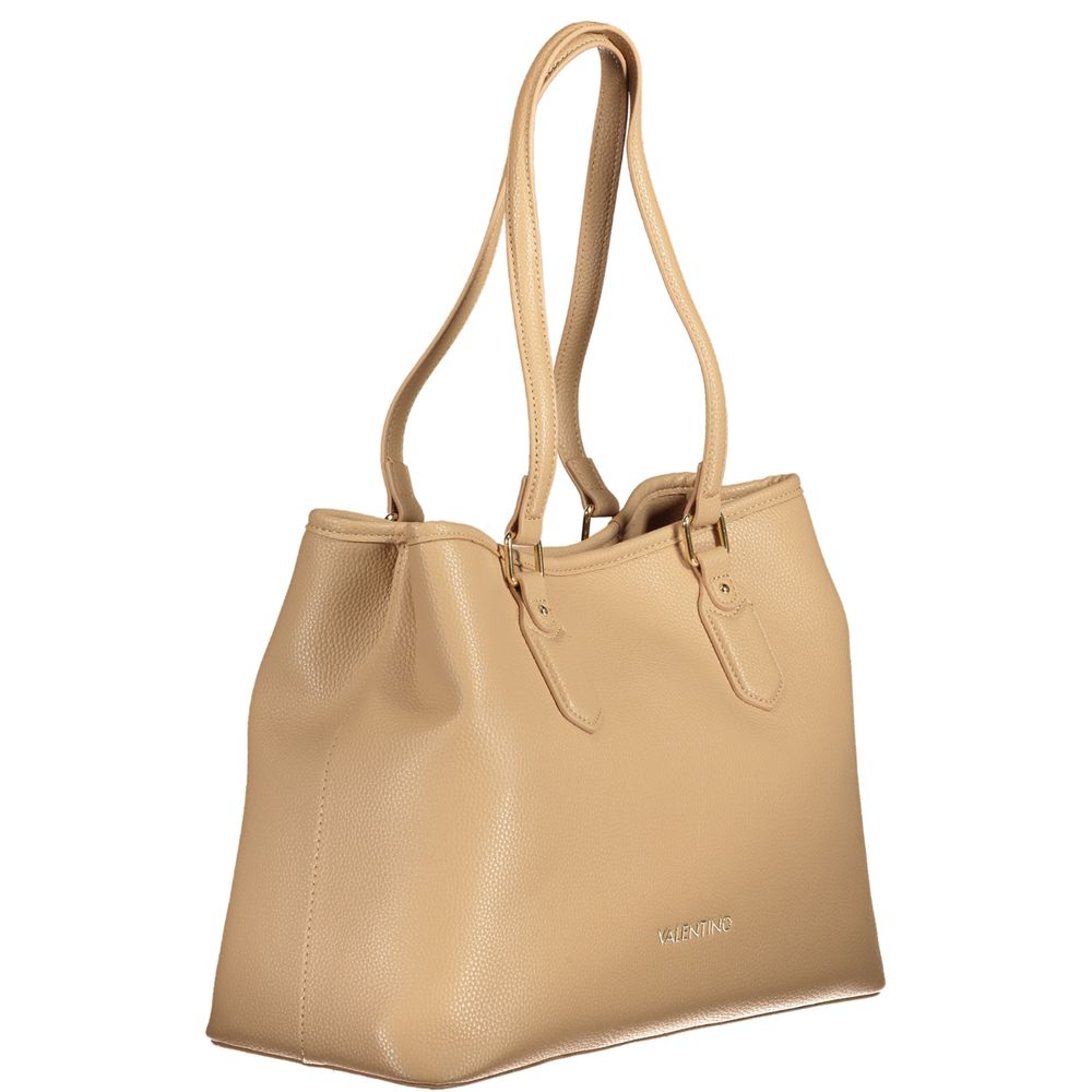 Mario Valentino Beige Polyethylene Women Handbag - Image 3