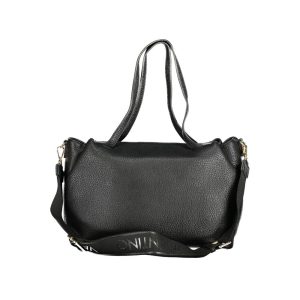 Mario Valentino Black Polyethylene Women Handbag