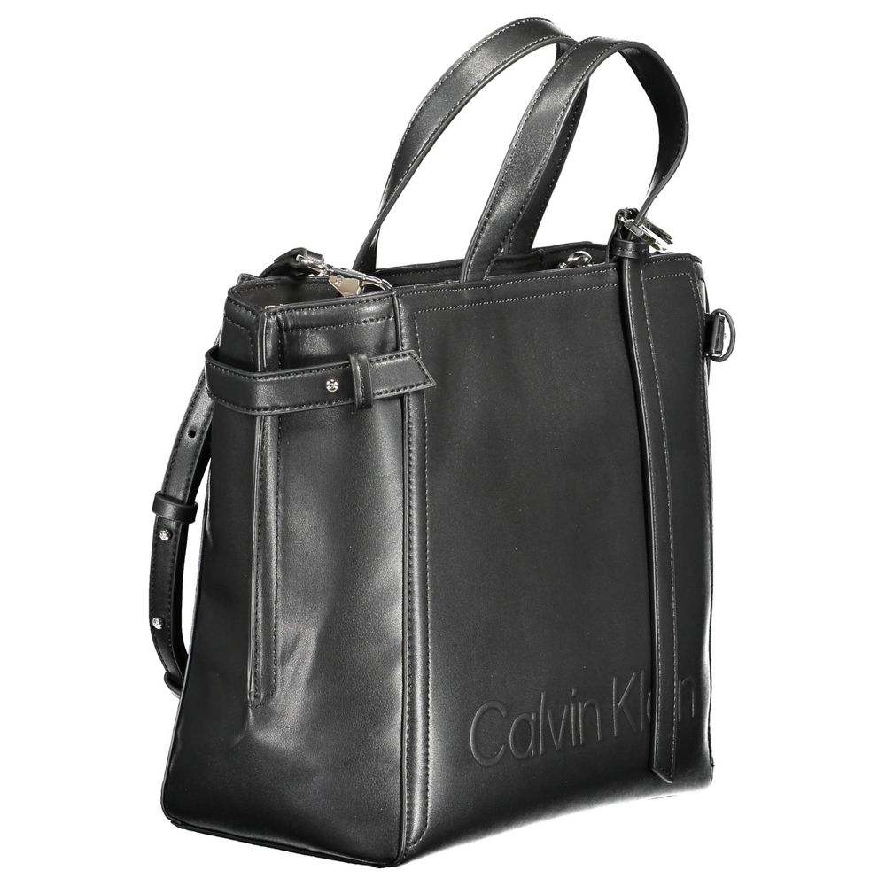 Calvin Klein Black Polyester Women Handbag - Image 3