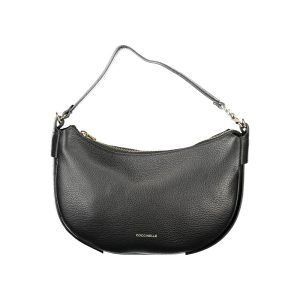Coccinelle Black Leather Handbag