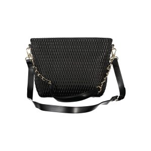 Mario Valentino Black Polyethylene Women Handbag