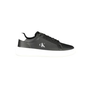 Calvin Klein Black Polyester Sneaker