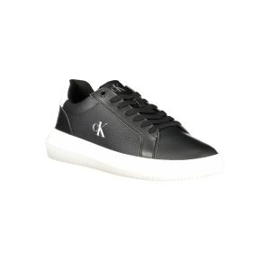 Calvin Klein Black Polyester Sneaker