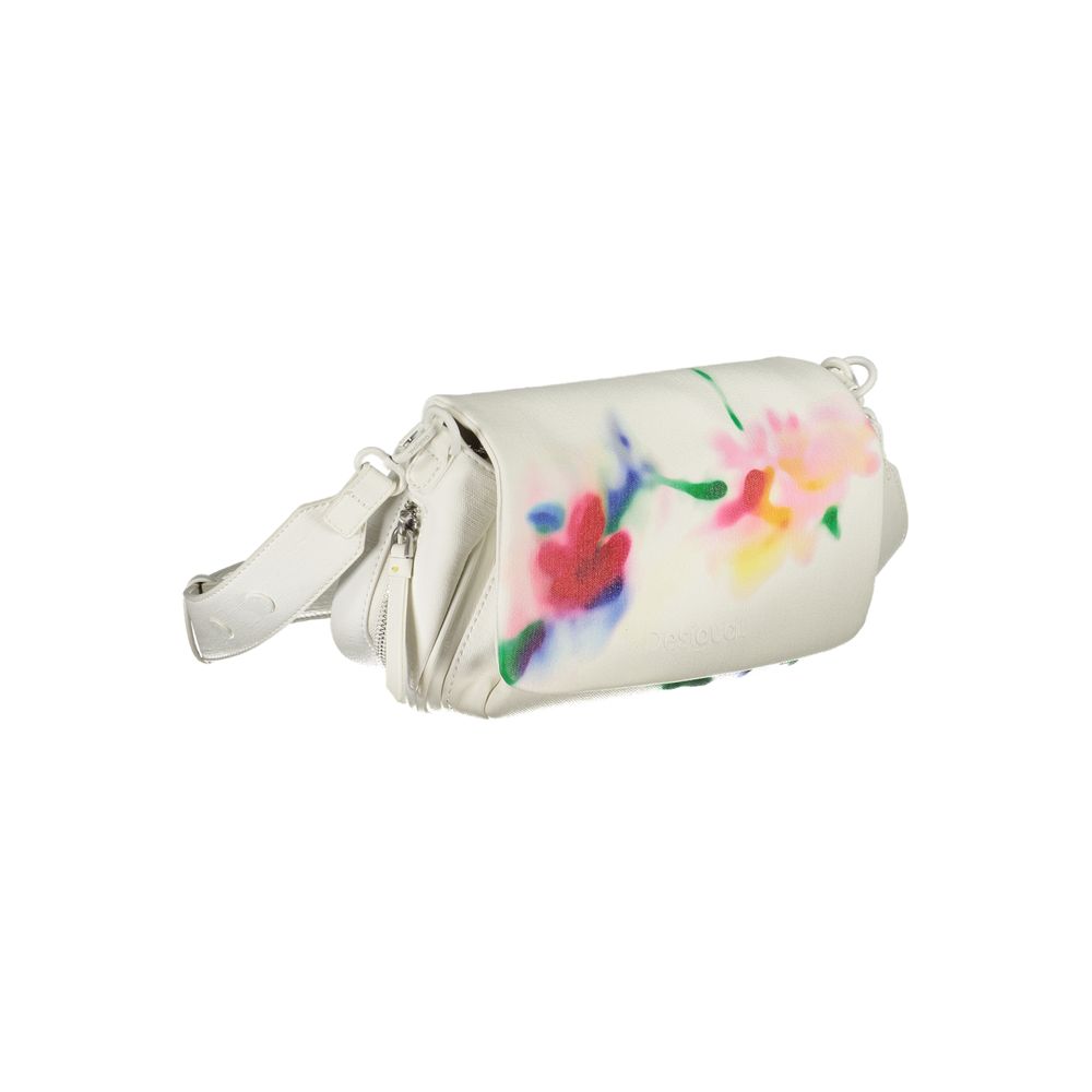 Desigual White Polyurethane Women's Handbag - Image 3