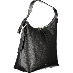 Coccinelle Black Leather Handbag