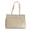 Mario Valentino Beige Polyurethane Women Handbag