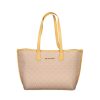 Mario Valentino Beige Polyethylene Women Handbag