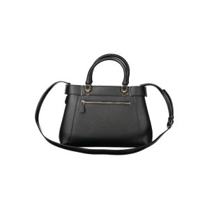 Guess Jeans Black Polyethylene Handbag