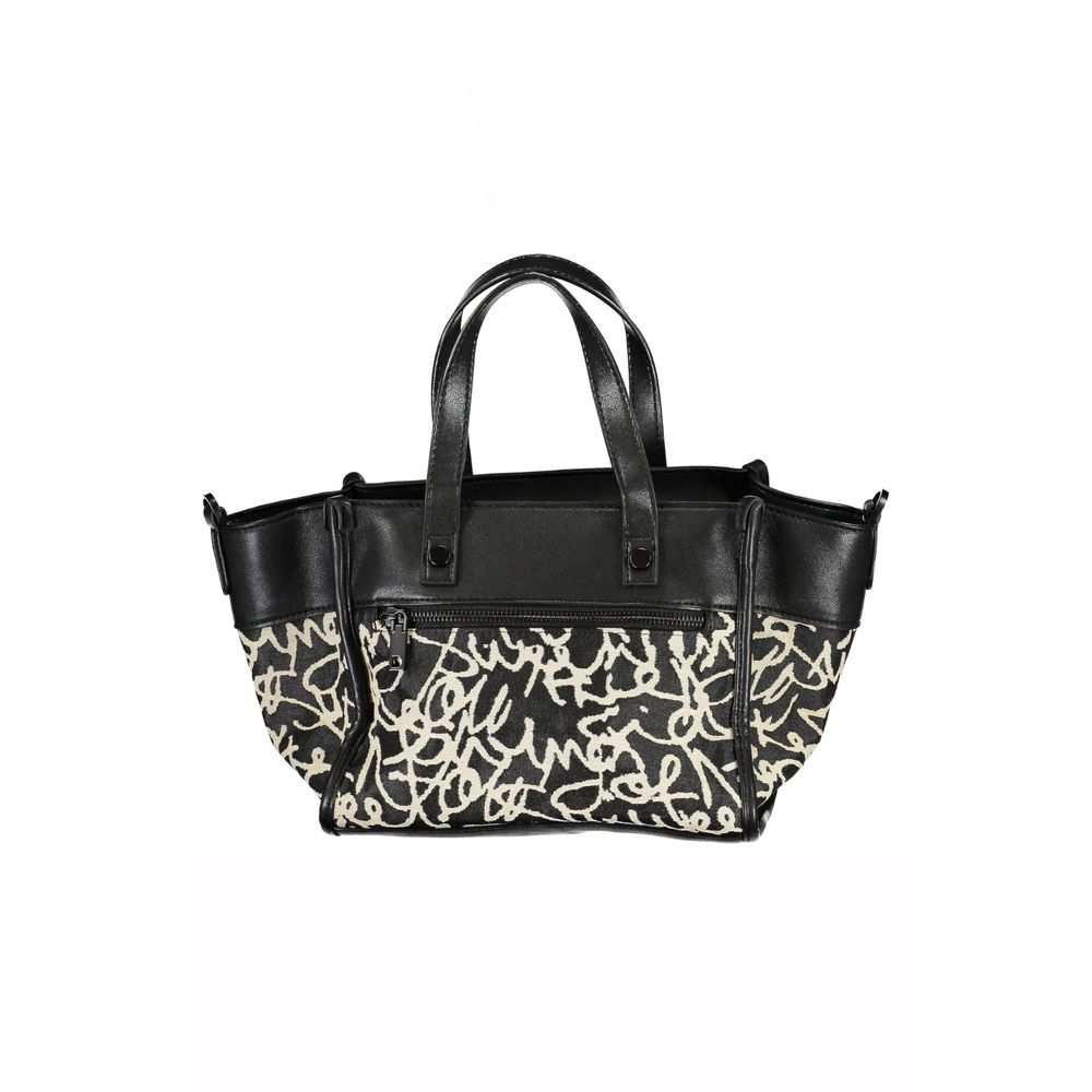 Desigual Nero Polyester Women Handbag - Image 2