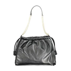 Mario Valentino Black Polyethylene Handbag