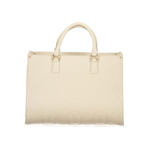 Mario Valentino Beige Polyethylene Women Handbag