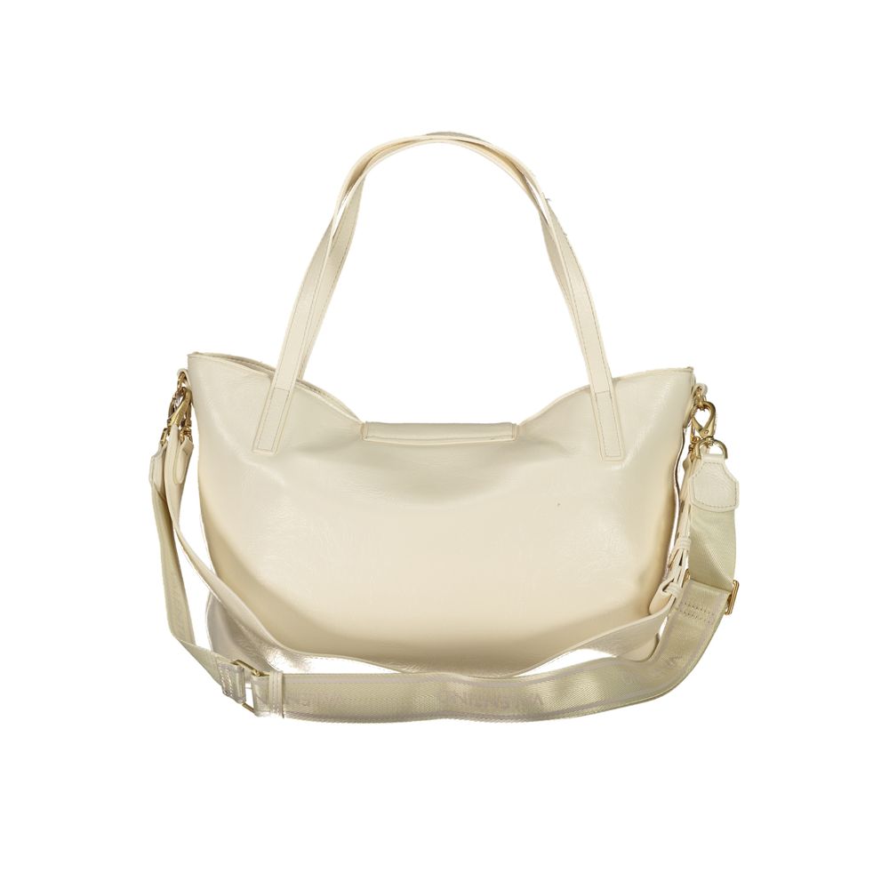 Mario Valentino Beige Polyethylene Women Handbag - Image 2