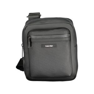 Calvin Klein Black Polyester Men Shoulder Bag