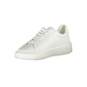 Blauer White Polyester Sneaker