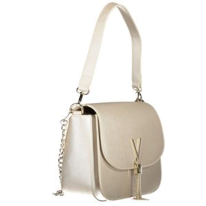 Mario Valentino Gray Polyethylene Handbag