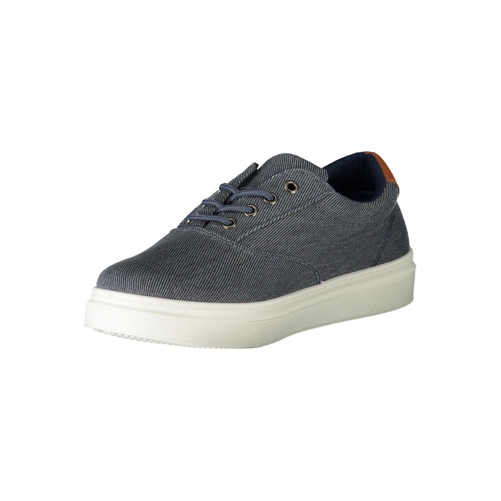 Carrera Blu Polyurethane Men Sneaker - Image 3