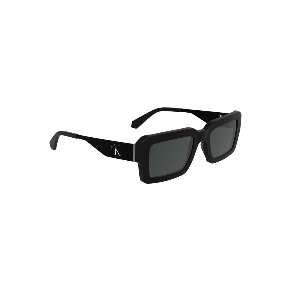 Calvin Klein Black Acetate Women Sunglasses - Image 3
