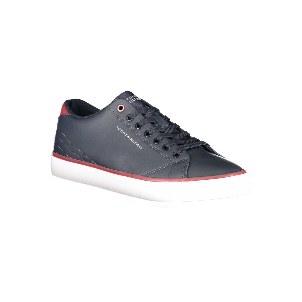 Tommy Hilfiger Blue Polyurethane Men Sneaker - Image 2