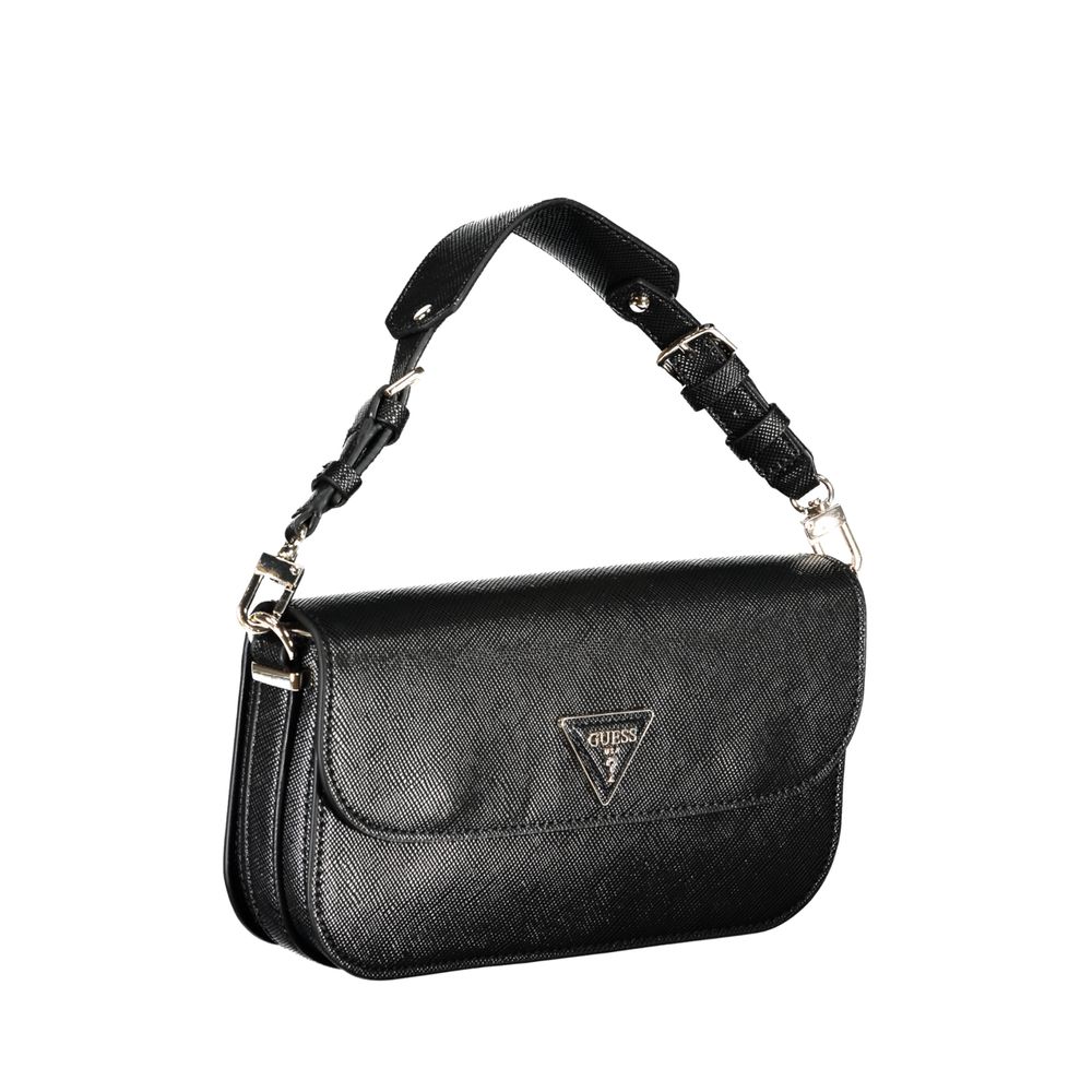 Guess Jeans Black Polyurethane Women Handbag - Image 2