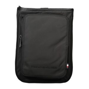 Tommy Hilfiger Black Polyester Men Shoulder Bag