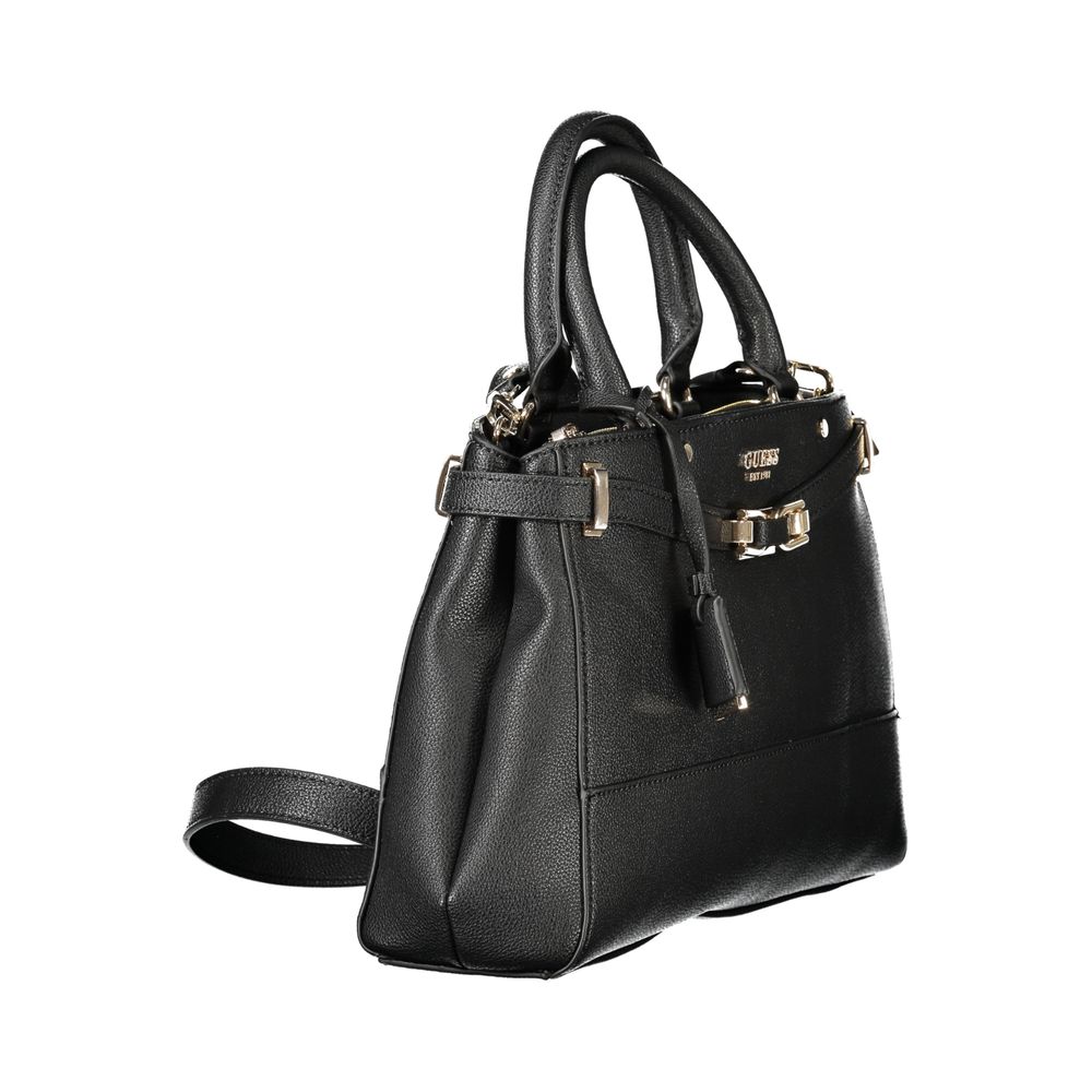 Guess Jeans Black Polyurethane Women Handbag - Image 3