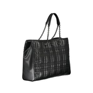 Calvin Klein Black Polyester Handbag